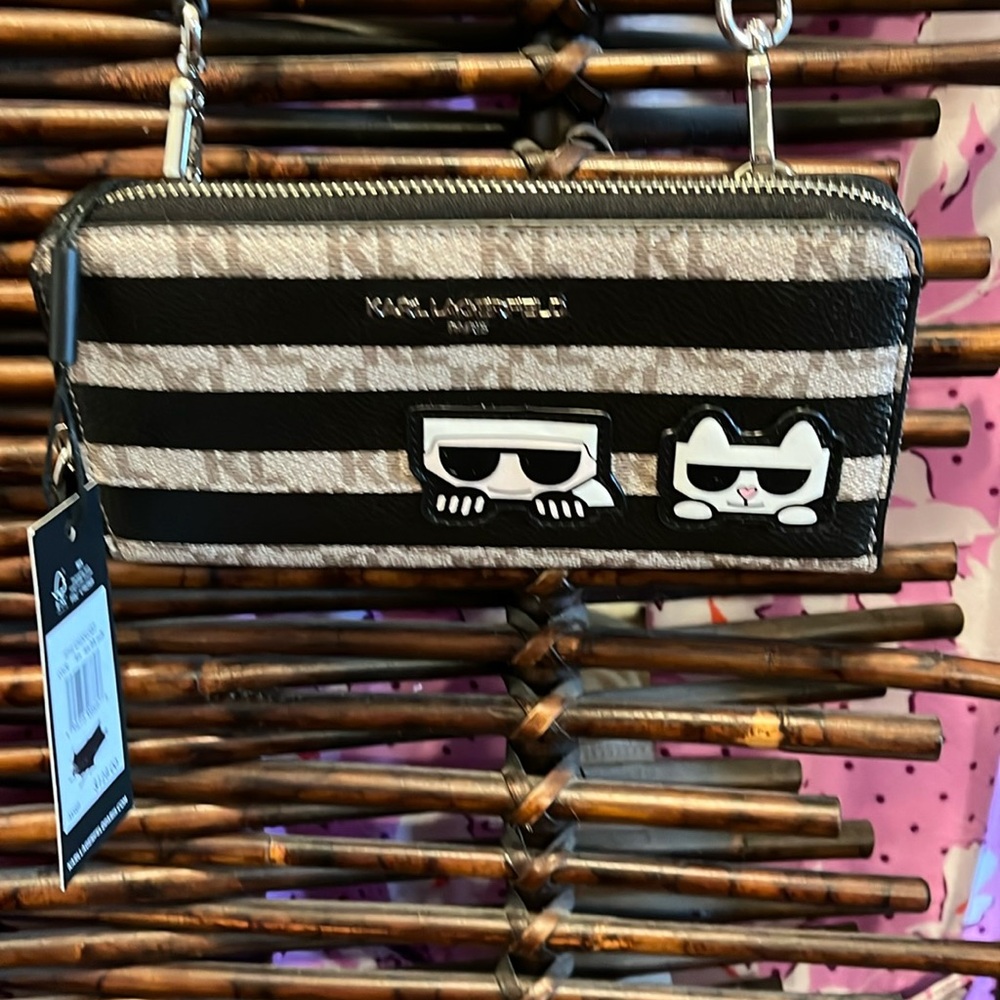 Karl Lagerfeld multi color crossbody nwt
